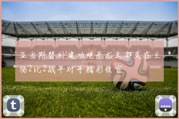 亚当斯替补建功绝平尤文都灵在主场2比2战平对手精彩收官
